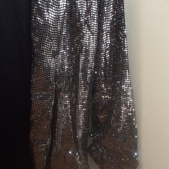 Loose fit metallic sequins blazer - Picture 3 of 6